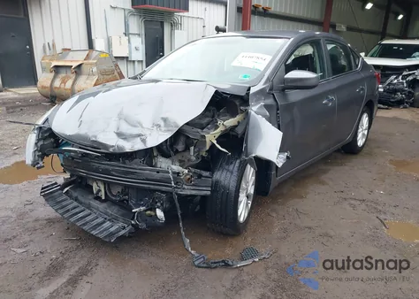 2019 Nissan Sentra Sv из США, поврежденный, VIN 3N1AB7AP0KL604031